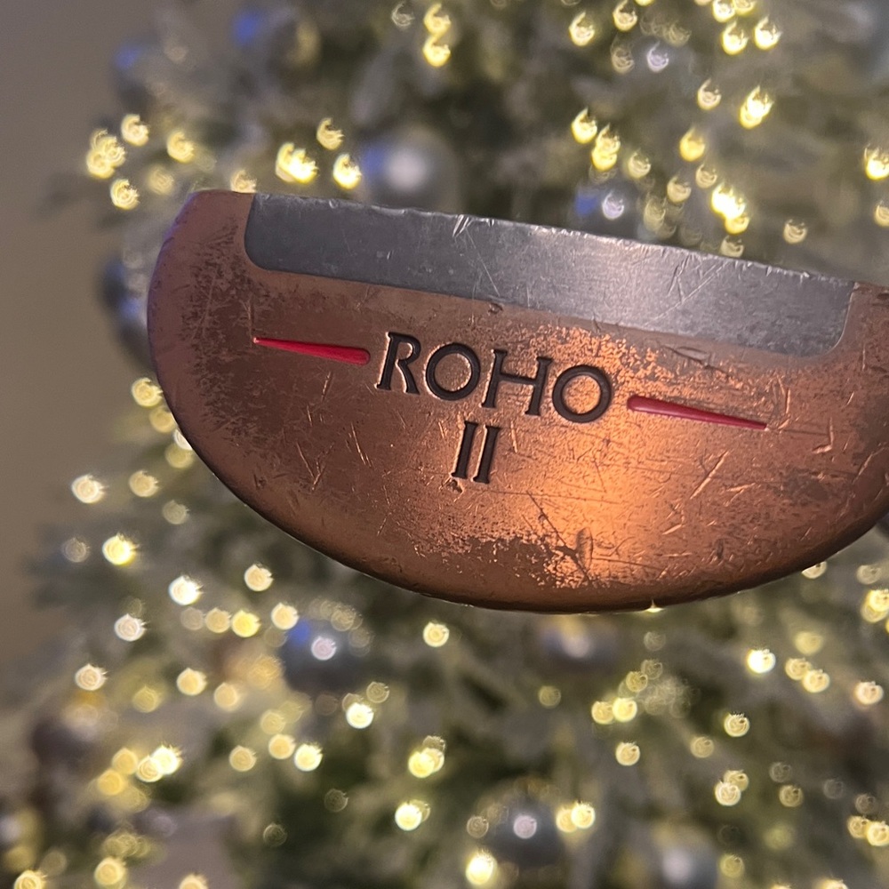 Copper and Silver Holiday Ornament